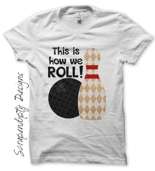 Sendipity Designs Bowling Roll Iron On Transfer Pattern Kids Bowling Roll Iron On Transfer Pattern Kids T Shirts Men S Team Shirt Boys Birthday Party