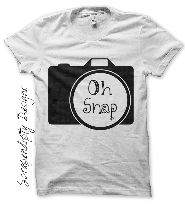 Camera Iron On Transfer Pattern Design T Shirt Oh Snap Art Womens Camera Iron On Transfer Pattern Design T Shirt Oh Snap Art Womens