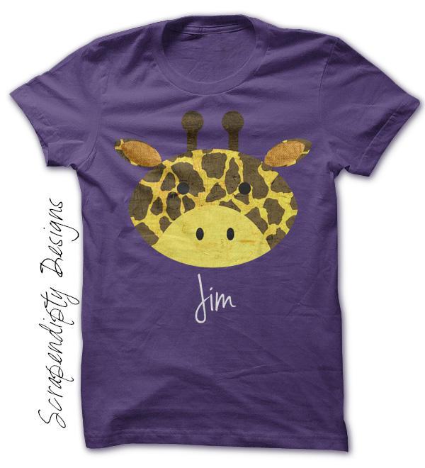 jane and delancey giraffe shirt