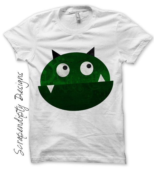 Scrapendipity Designs Monster Iron On Transfer Pattern Cute Kids