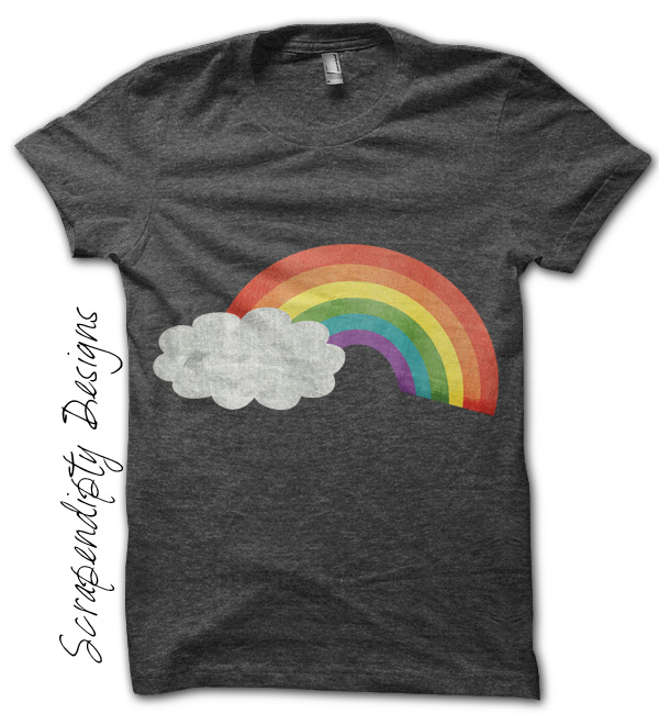 rainbow birthday shirt