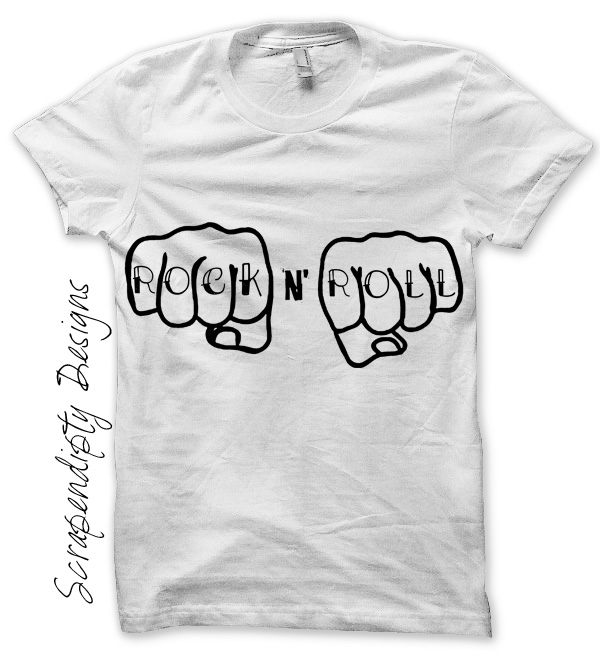 Scrapendipity Designs Rock Roll Iron On Transfer Pattern Rock