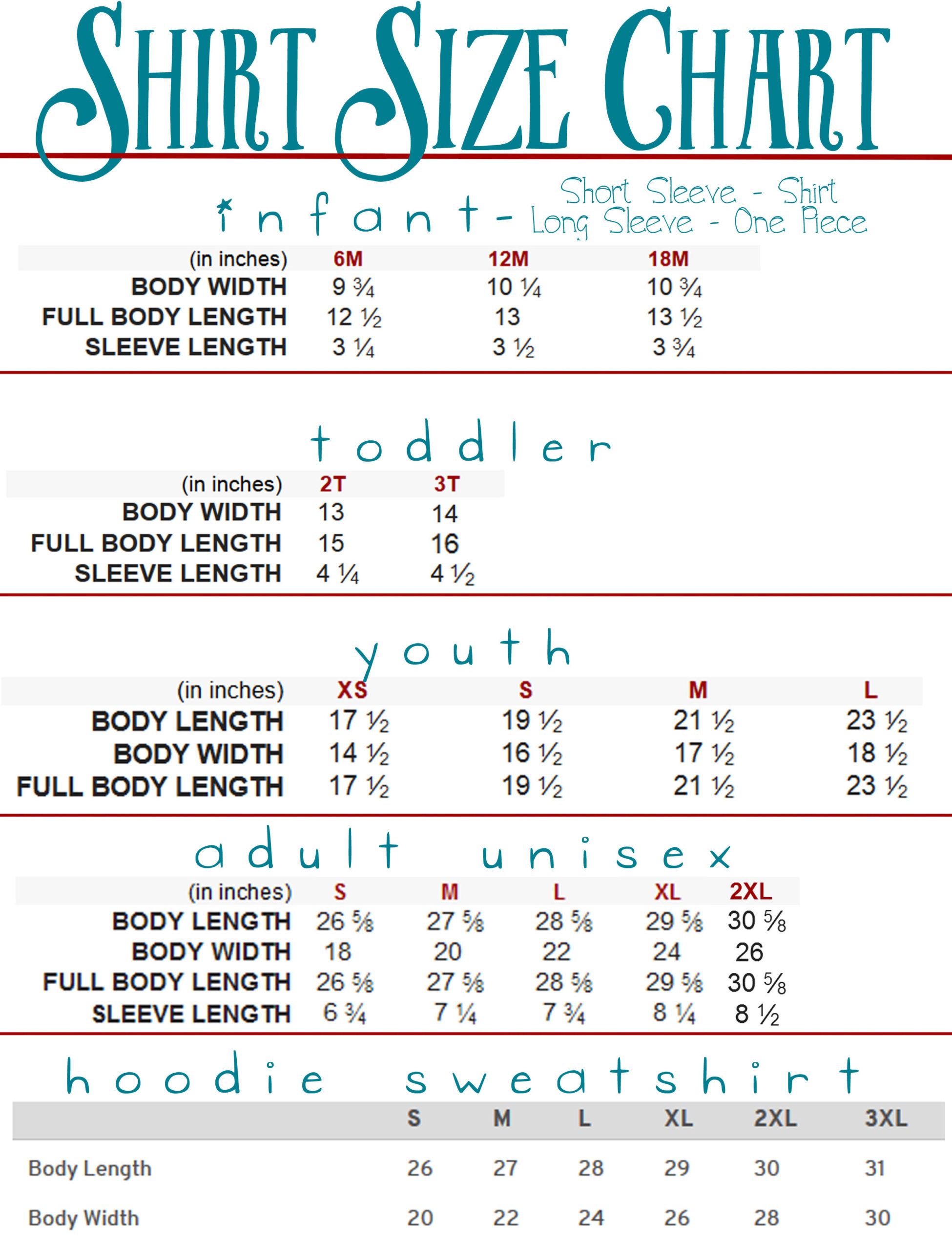 gildan-youth-small-size-chart
