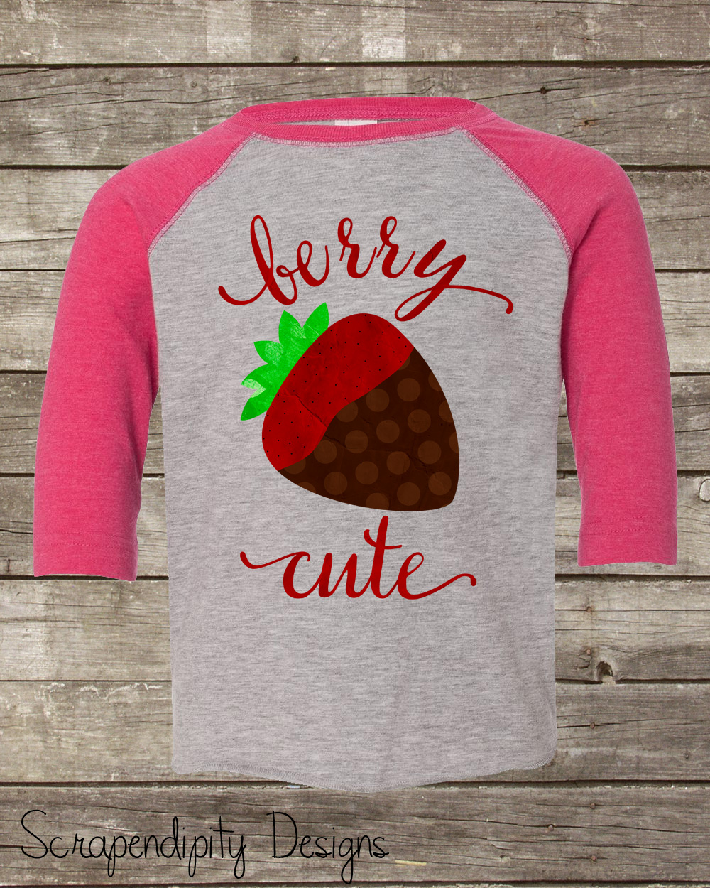 strawberry shirt in the sunshine