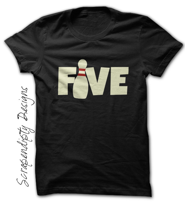 high five bowling shirts