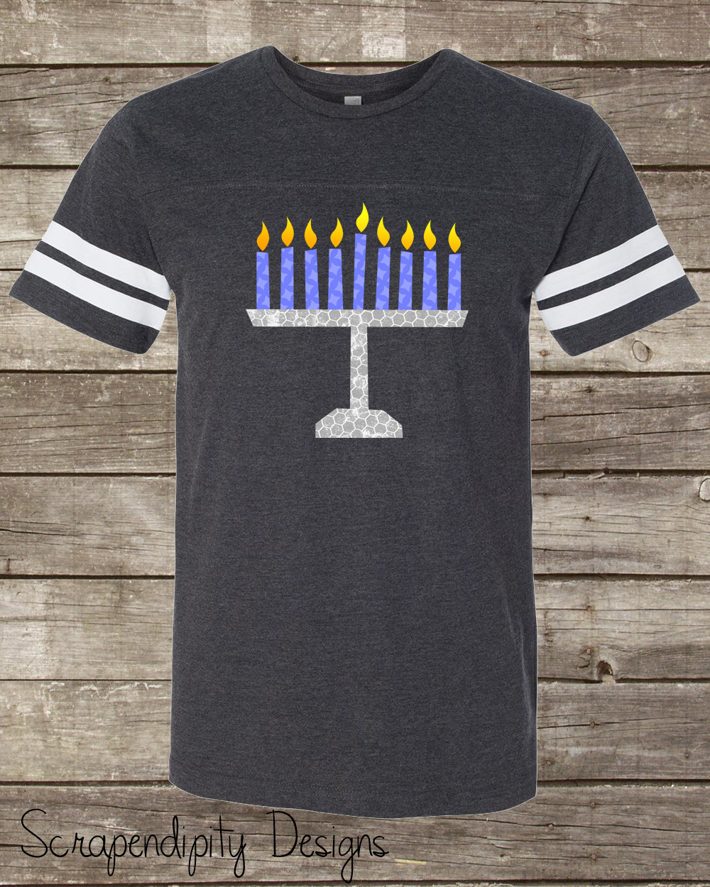alpha menorah javascript shirt