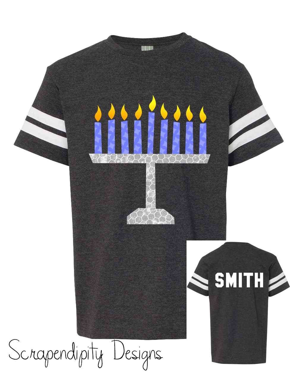 alpha menorah javascript shirt