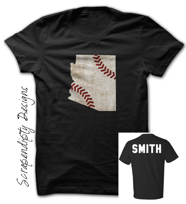 Arizona State Baseball Shirt